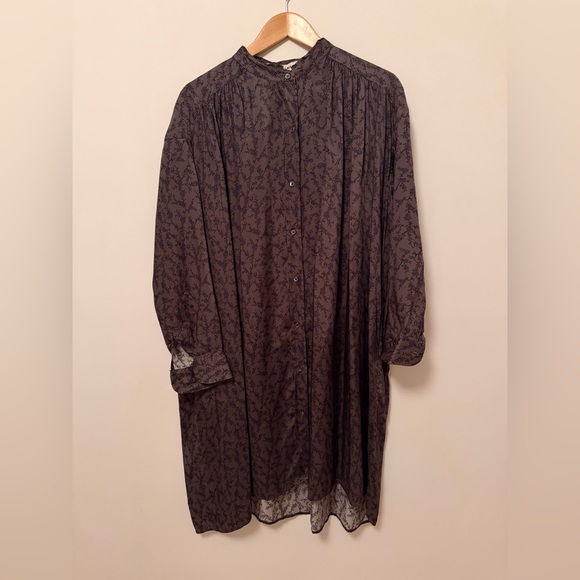 Caron Callahan silvery grey shirt dress - Picture 3 of 6
